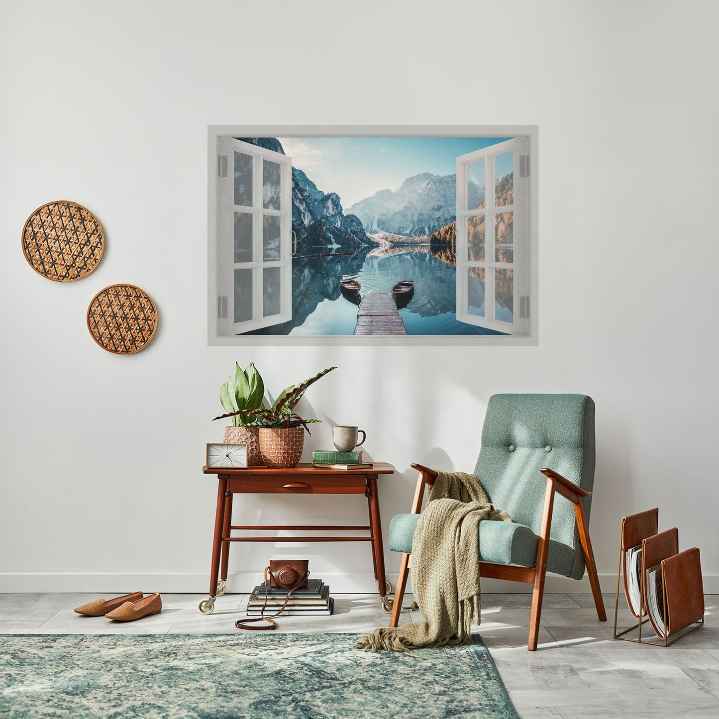 SGUARDO NEL PARADISO Poster orizzontale staccabile e attaccabile