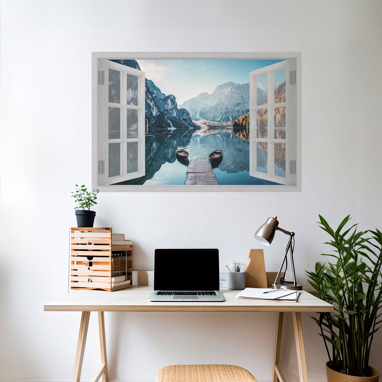 SGUARDO NEL PARADISO Poster orizzontale staccabile e attaccabile