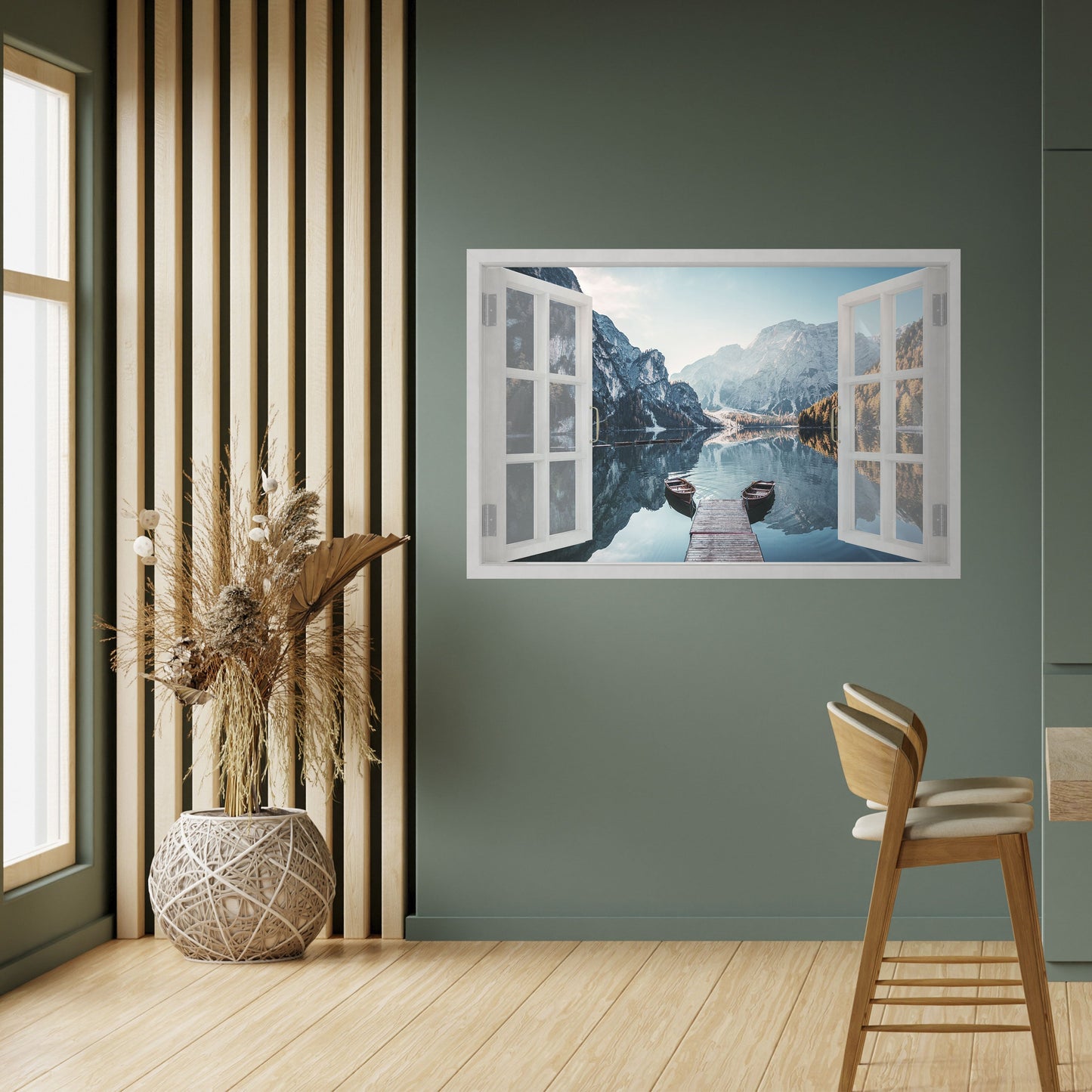 SGUARDO NEL PARADISO Poster orizzontale staccabile e attaccabile