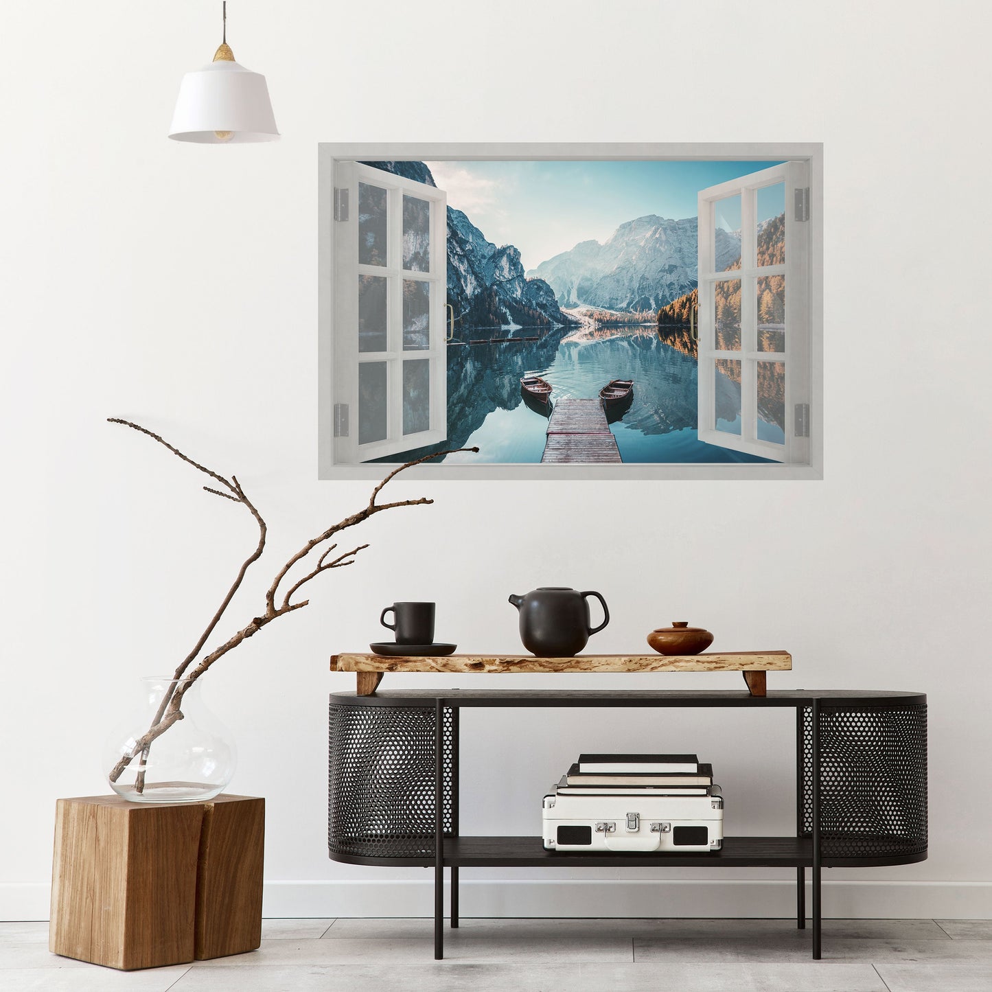 SGUARDO NEL PARADISO Poster orizzontale staccabile e attaccabile