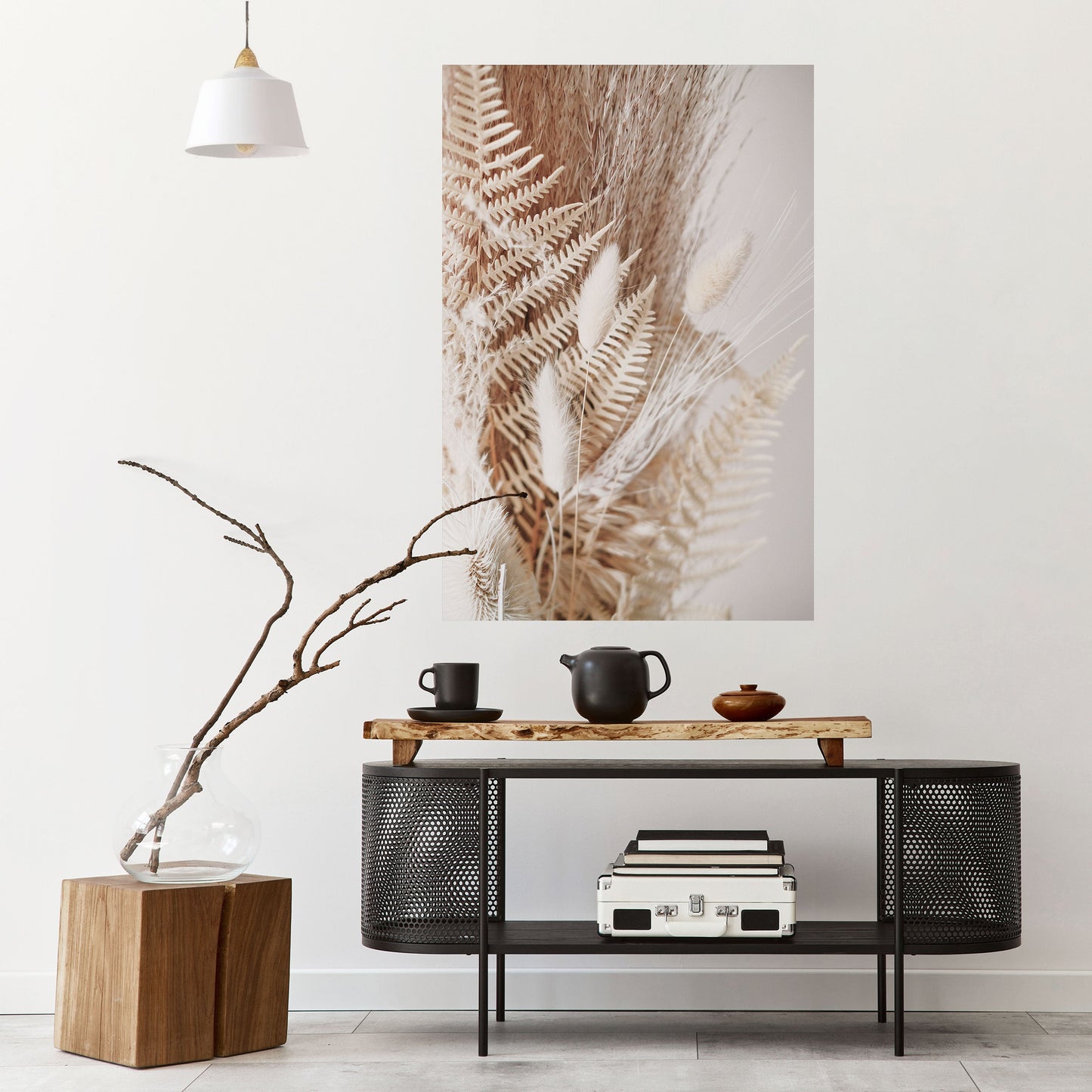 GENTLE GRASSLANDS INVITE Poster verticale staccabile e attaccabile