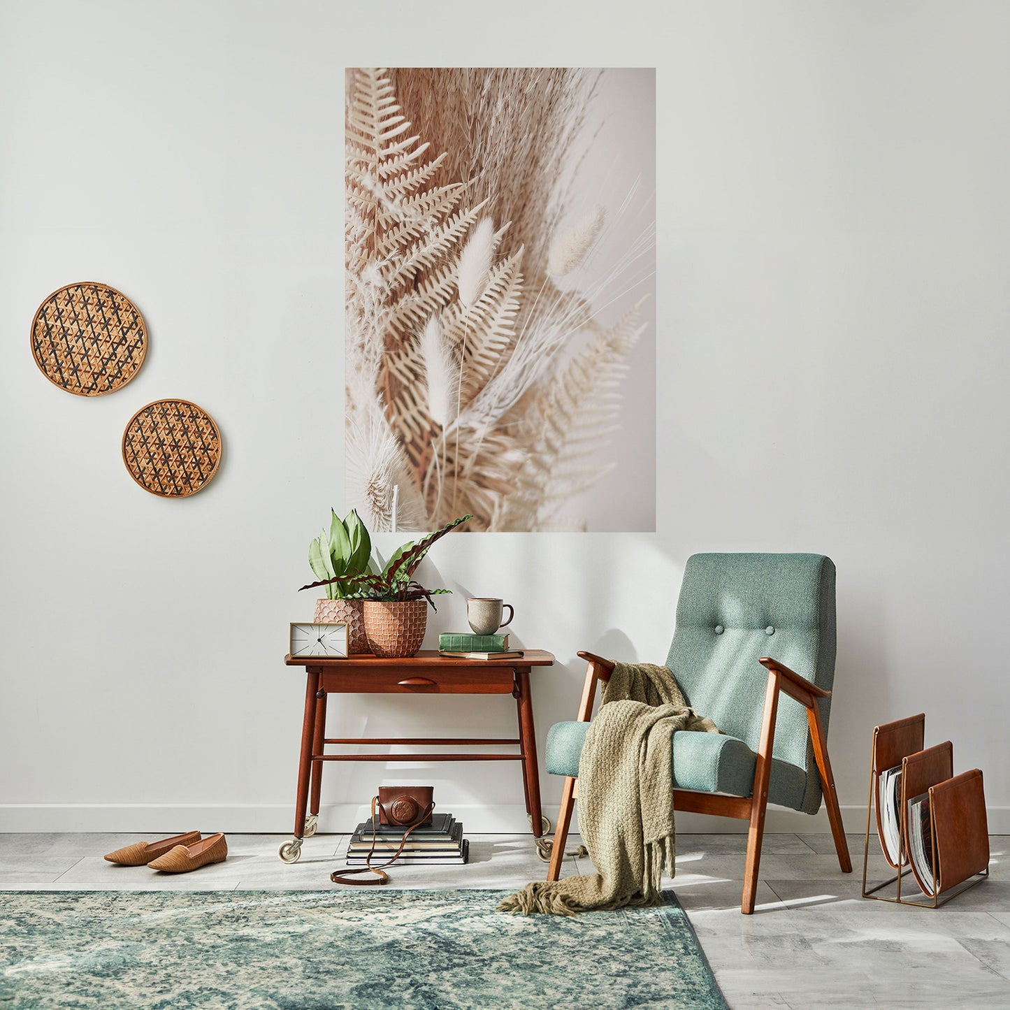 GENTLE GRASSLANDS INVITE Poster verticale staccabile e attaccabile