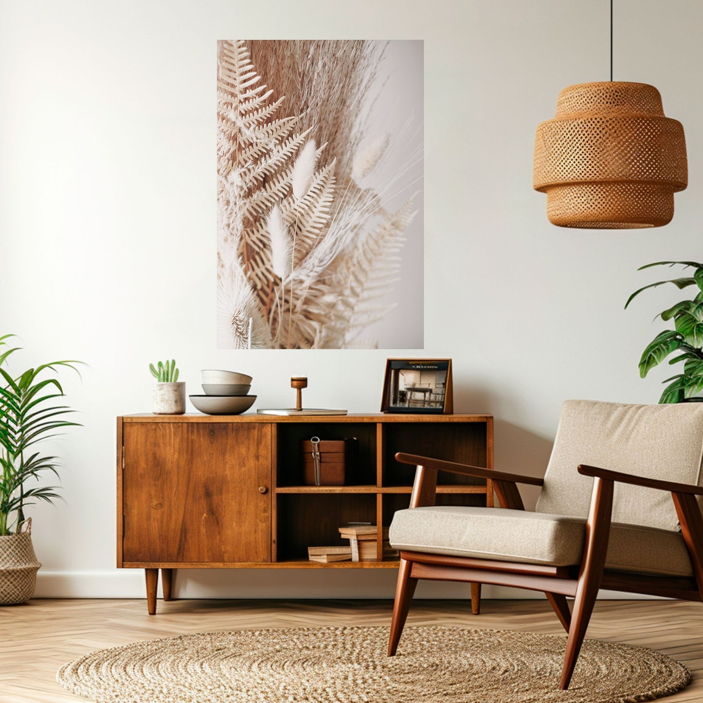 GENTLE GRASSLANDS INVITE Poster verticale staccabile e attaccabile