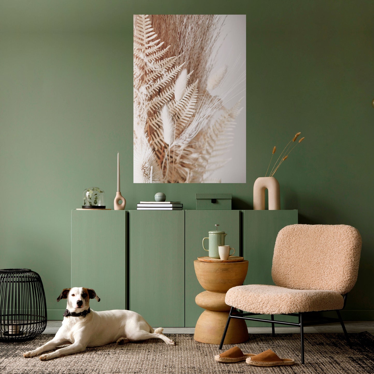 GENTLE GRASSLANDS INVITE Poster verticale staccabile e attaccabile