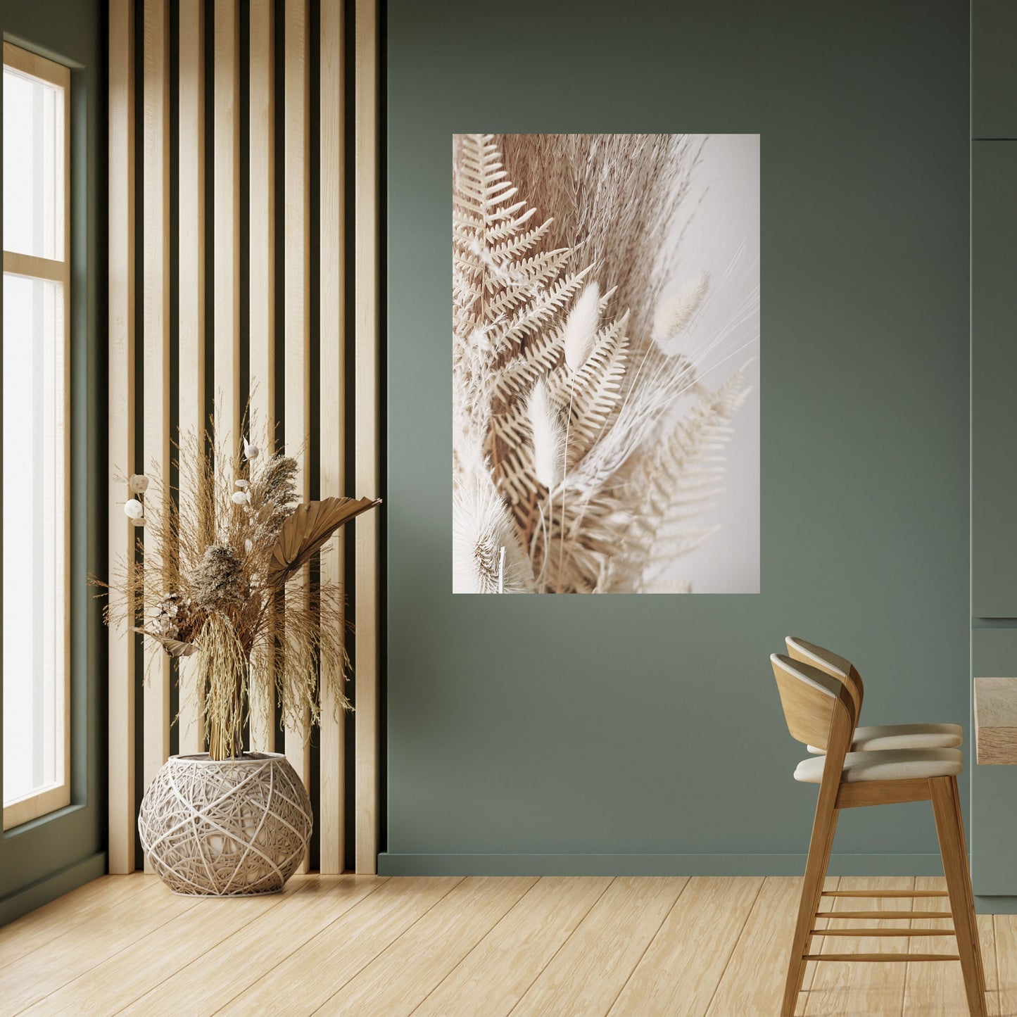 GENTLE GRASSLANDS INVITE Poster verticale staccabile e attaccabile