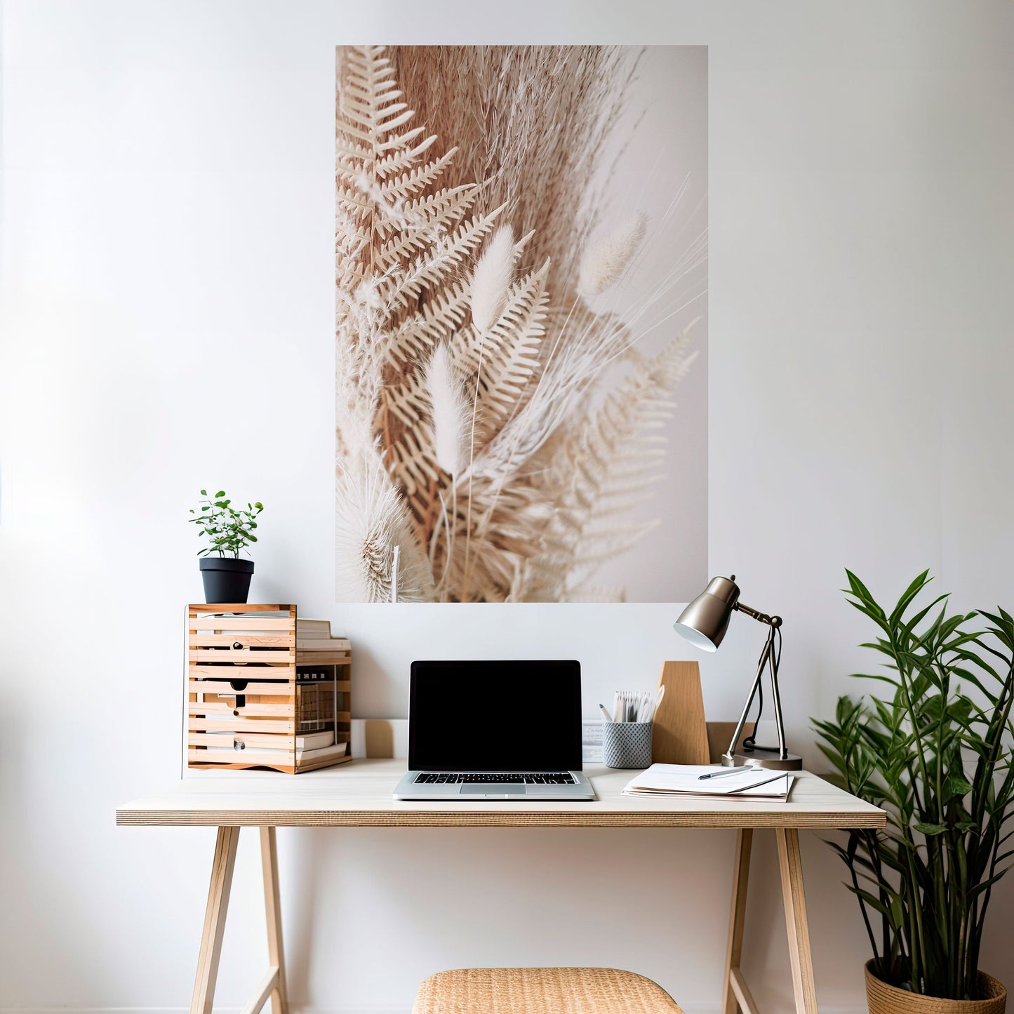 GENTLE GRASSLANDS INVITE Poster verticale staccabile e attaccabile