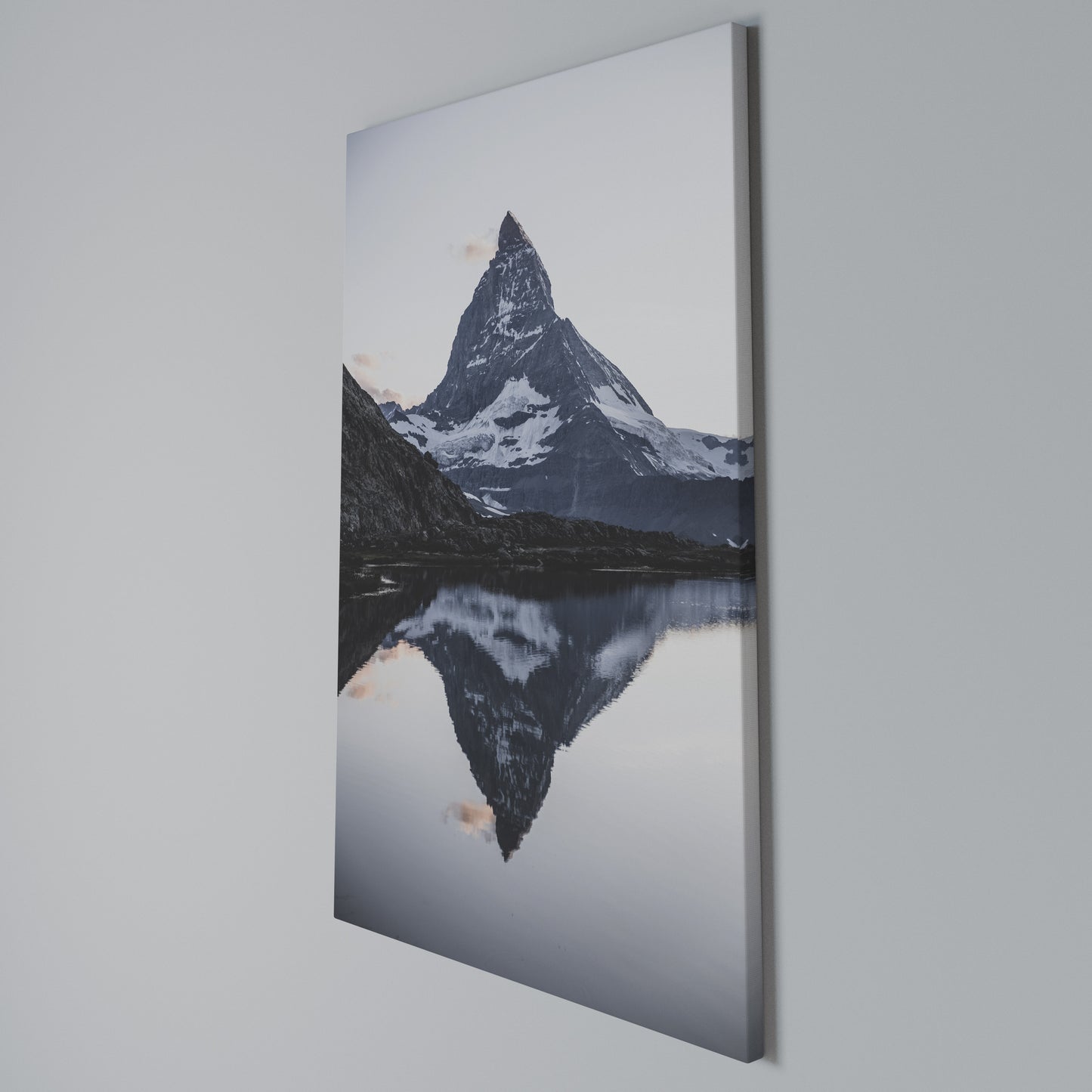 MEMORY OF MATTERHORN Stampa su Tela Verticale