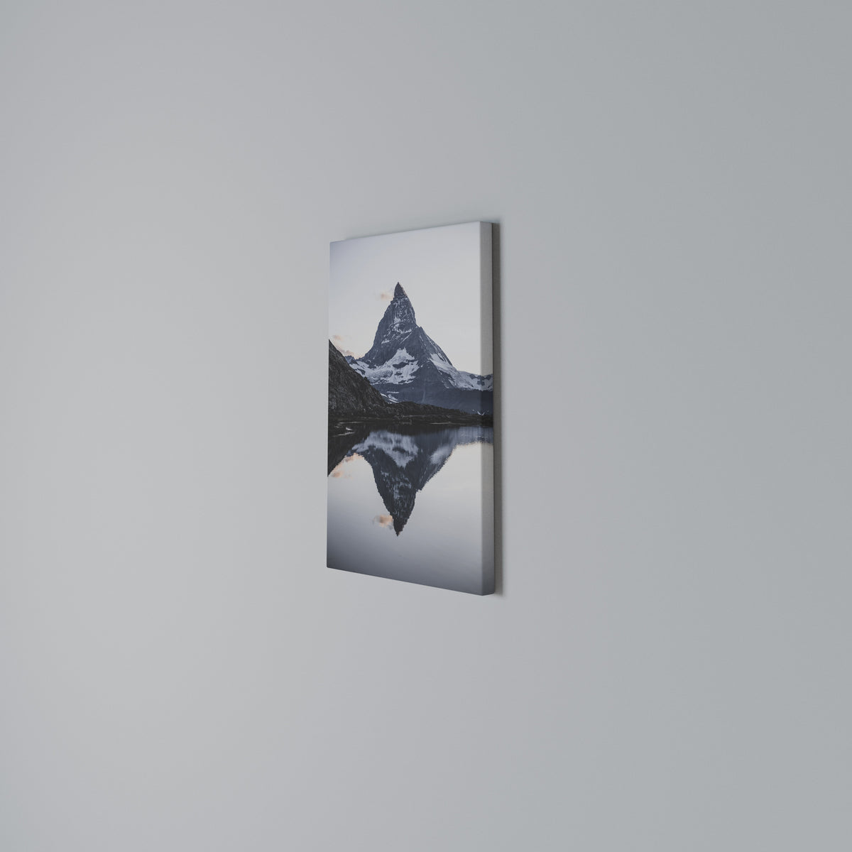 MEMORY OF MATTERHORN Stampa su tela verticale