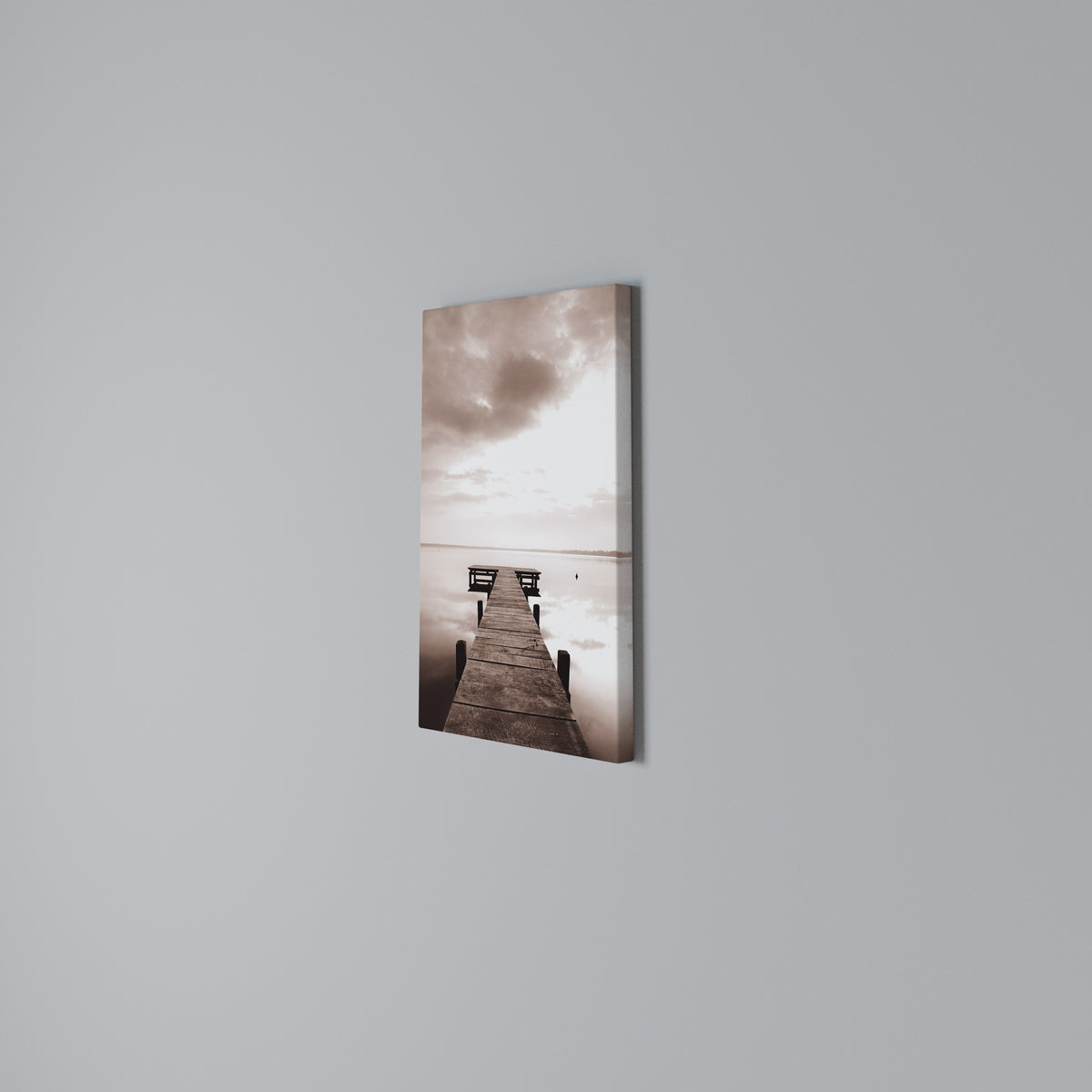 ECHOES OF STILLNESS Stampa su tela verticale