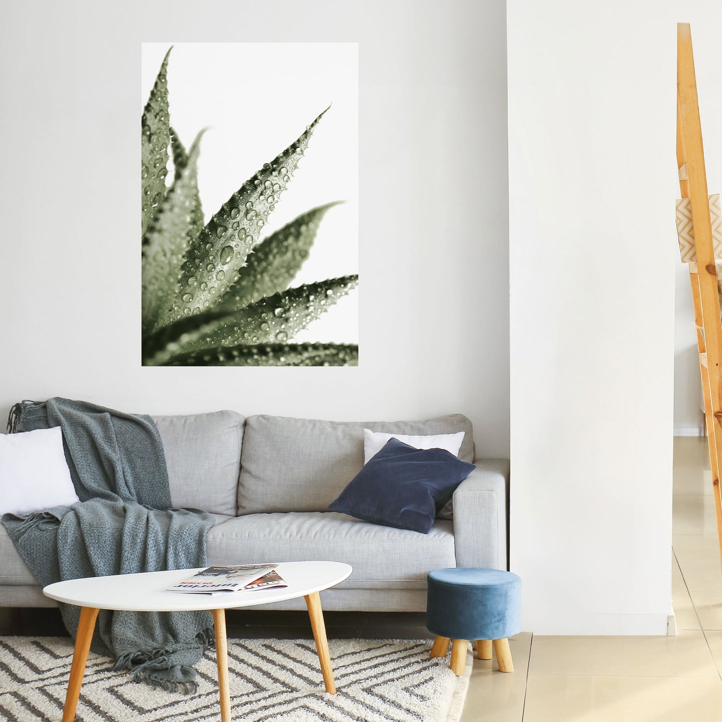 Poster verticale staccabile e attaccabile DEWDROP SYMPHONY