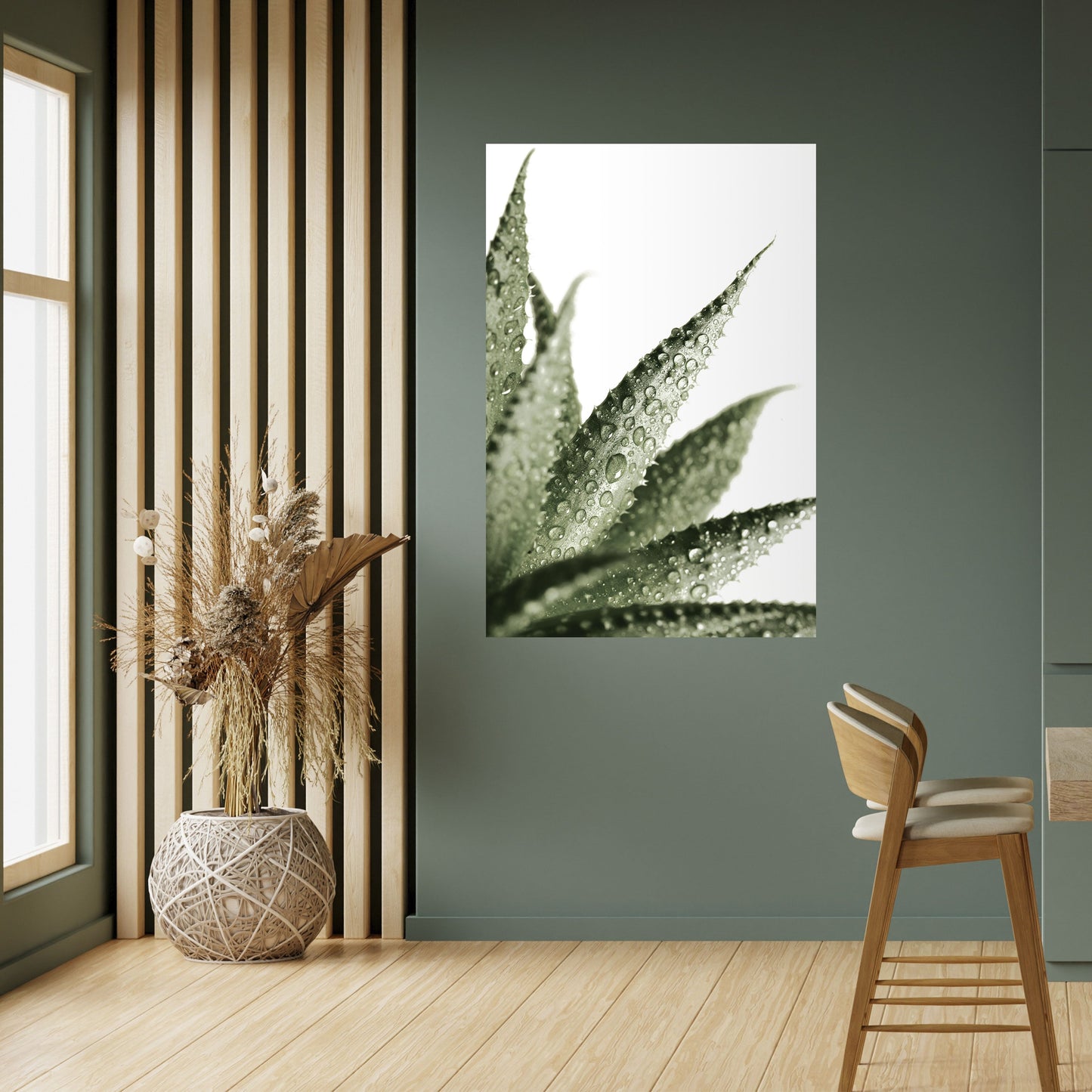 Poster verticale staccabile e attaccabile DEWDROP SYMPHONY