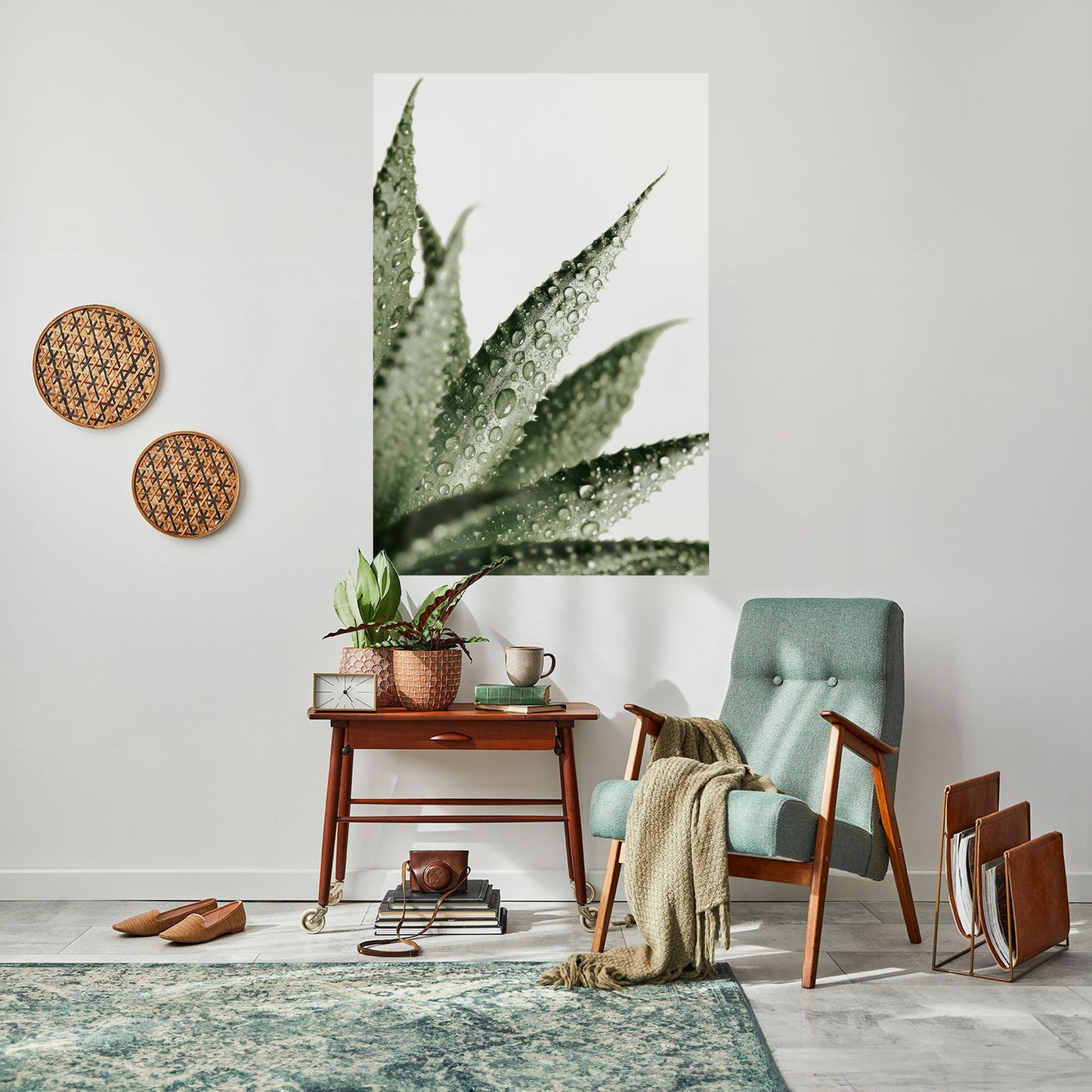 Poster verticale staccabile e attaccabile DEWDROP SYMPHONY