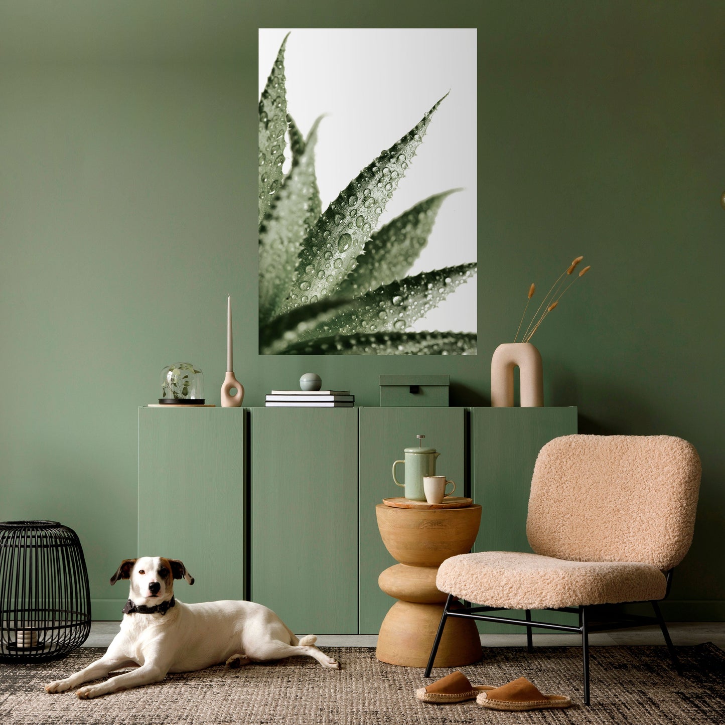 Poster verticale staccabile e attaccabile DEWDROP SYMPHONY