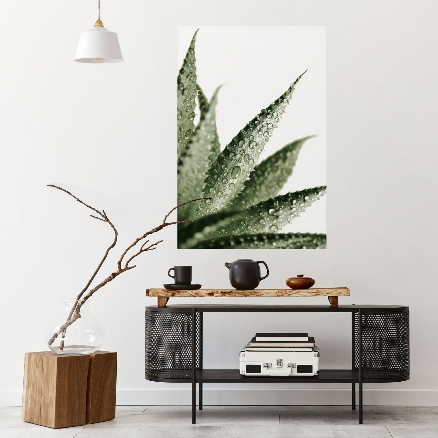 Poster verticale staccabile e attaccabile DEWDROP SYMPHONY