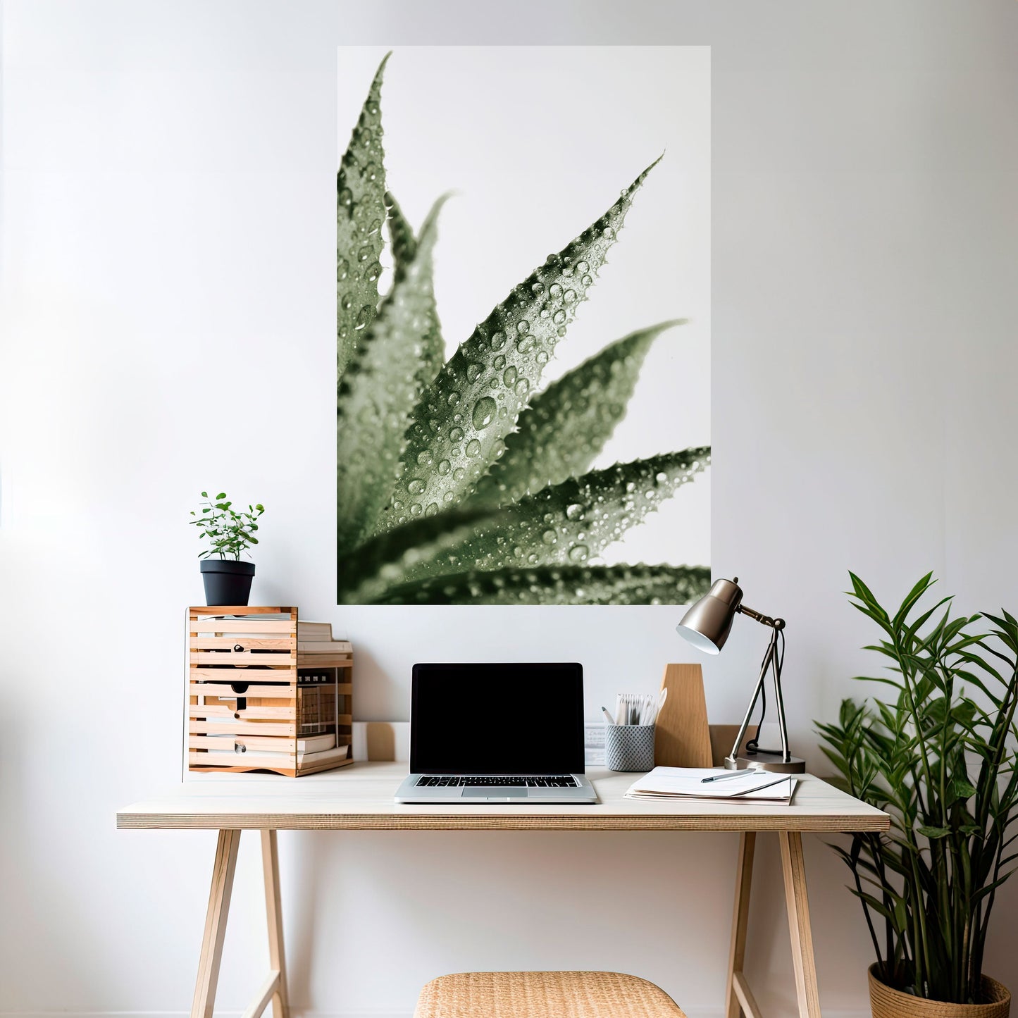Poster verticale staccabile e attaccabile DEWDROP SYMPHONY