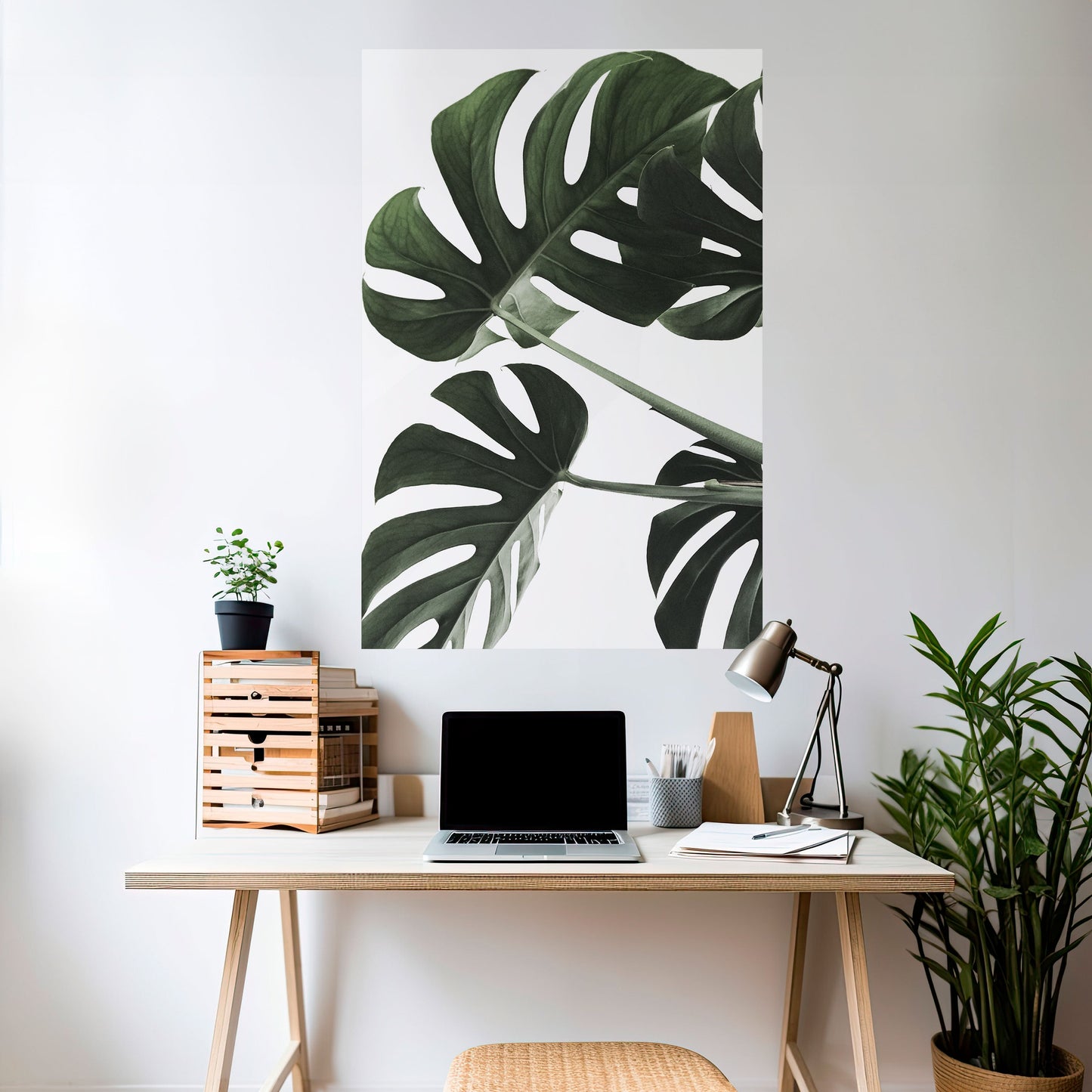 FOLIAGE FUSION Poster verticale staccabile e attaccabile
