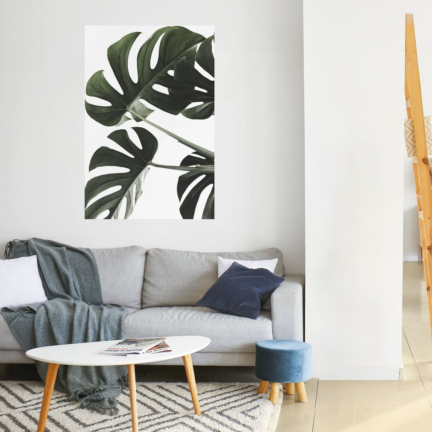FOLIAGE FUSION Poster verticale staccabile e attaccabile