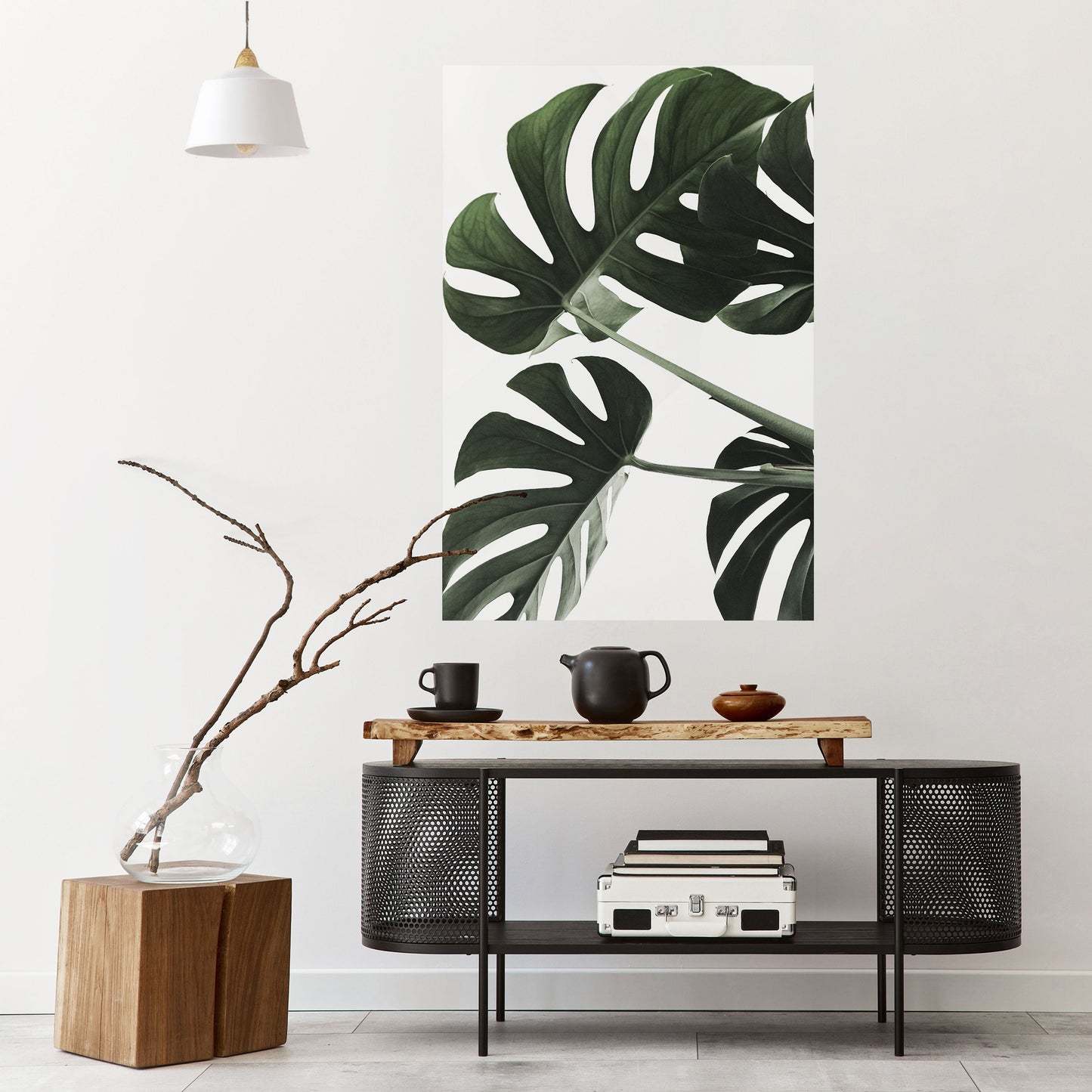 FOLIAGE FUSION Poster verticale staccabile e attaccabile