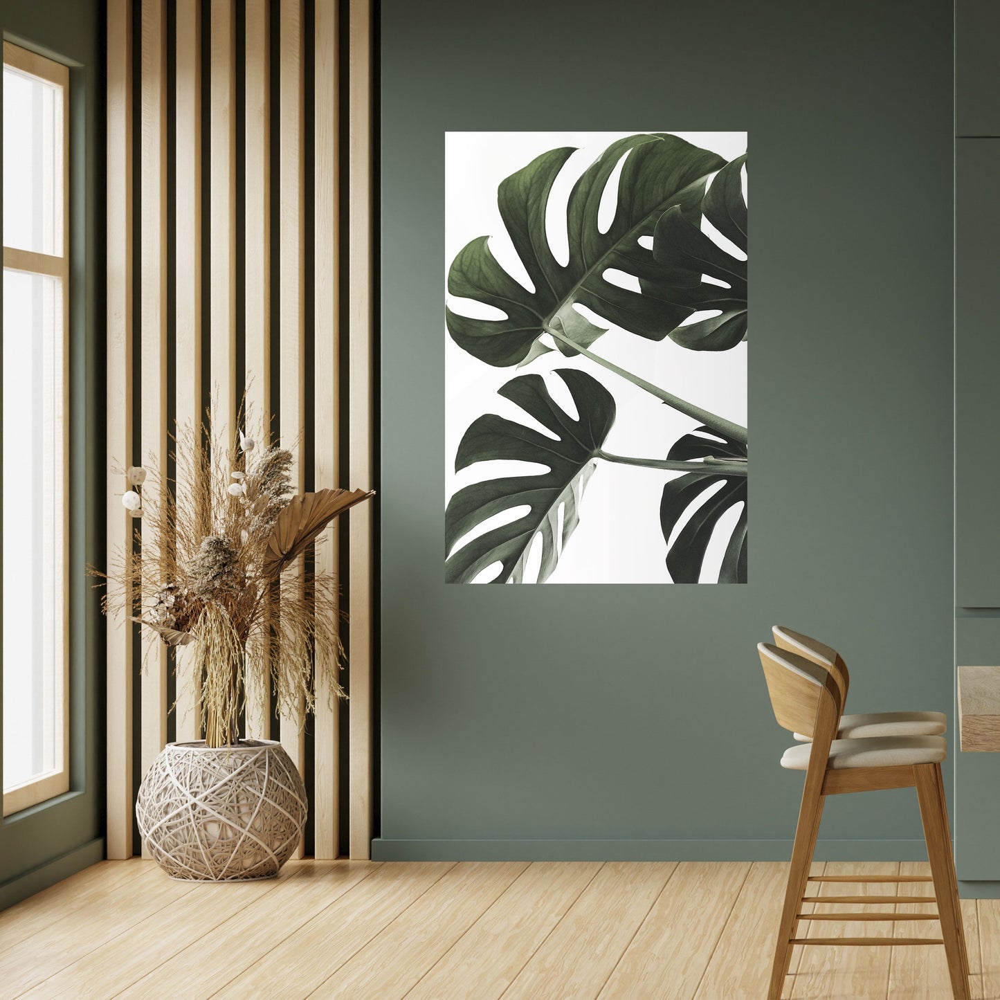 FOLIAGE FUSION Poster verticale staccabile e attaccabile