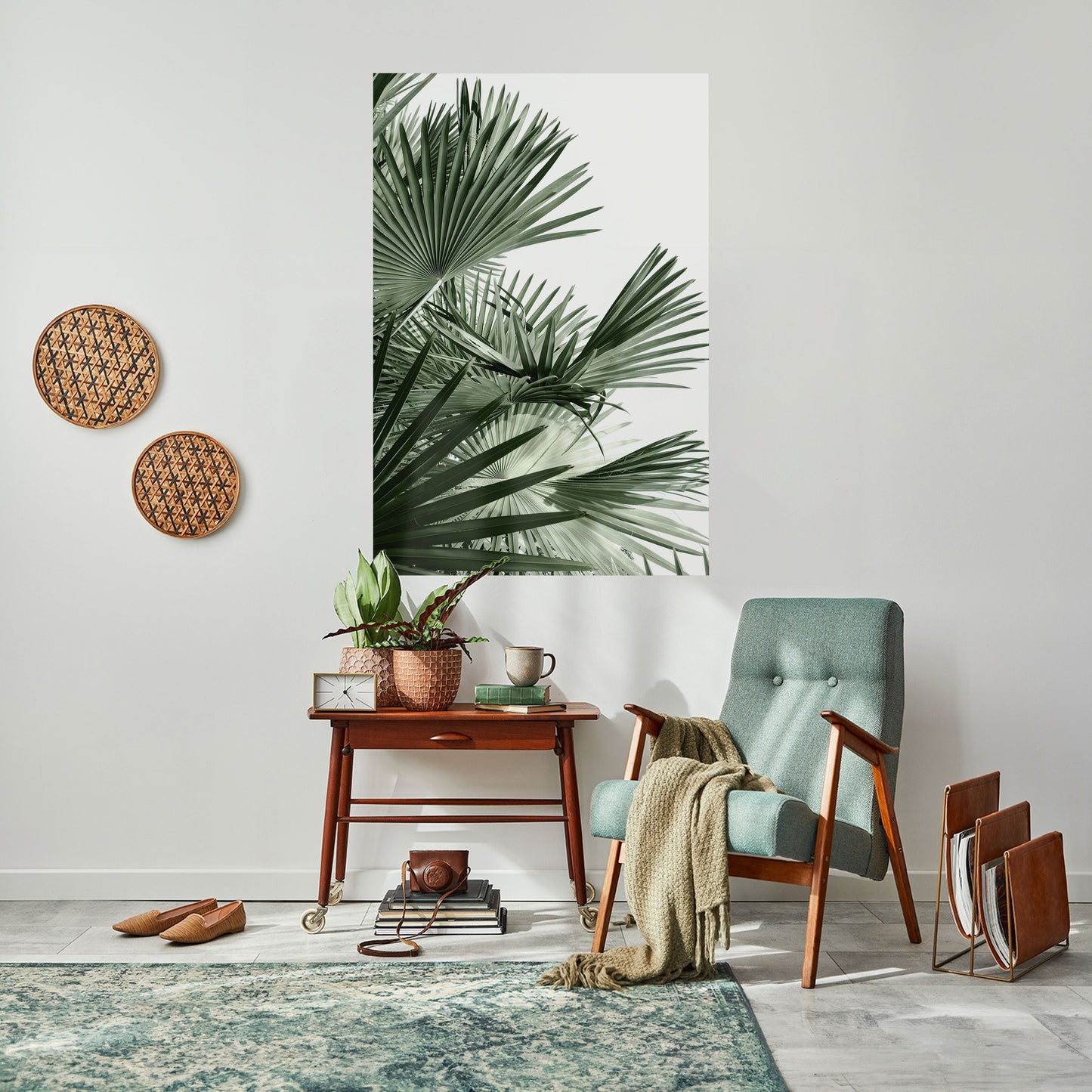 PALM PARADISE DANCE Poster verticale staccabile e attaccabile
