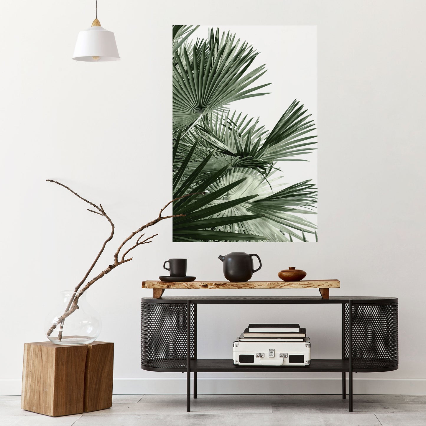 PALM PARADISE DANCE Poster verticale staccabile e attaccabile