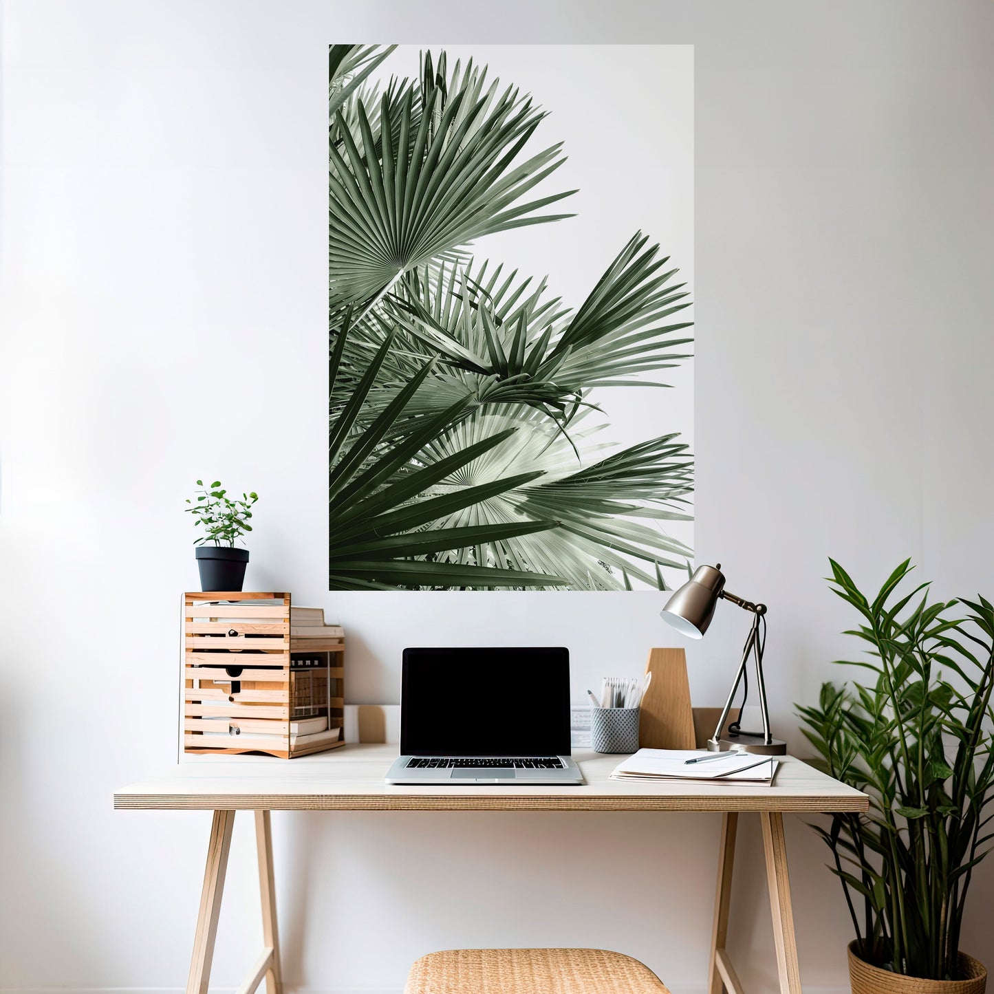 PALM PARADISE DANCE Poster verticale staccabile e attaccabile
