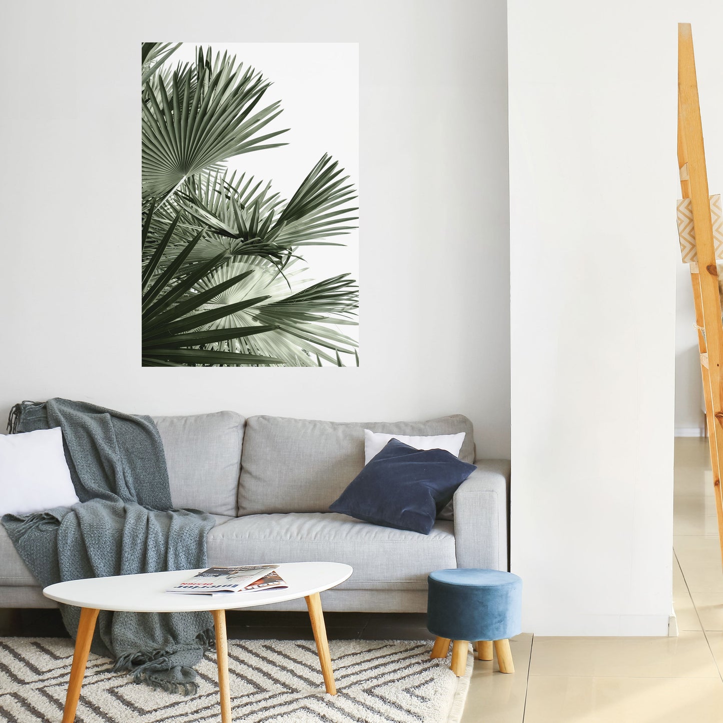PALM PARADISE DANCE Poster verticale staccabile e attaccabile