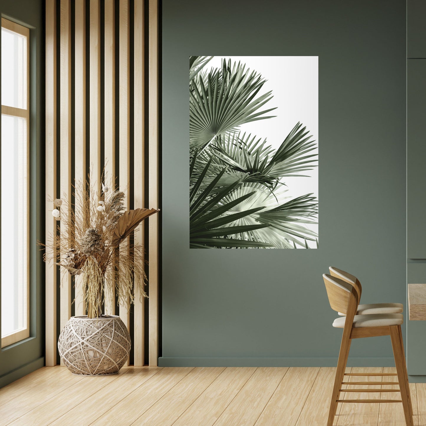 PALM PARADISE DANCE Poster verticale staccabile e attaccabile