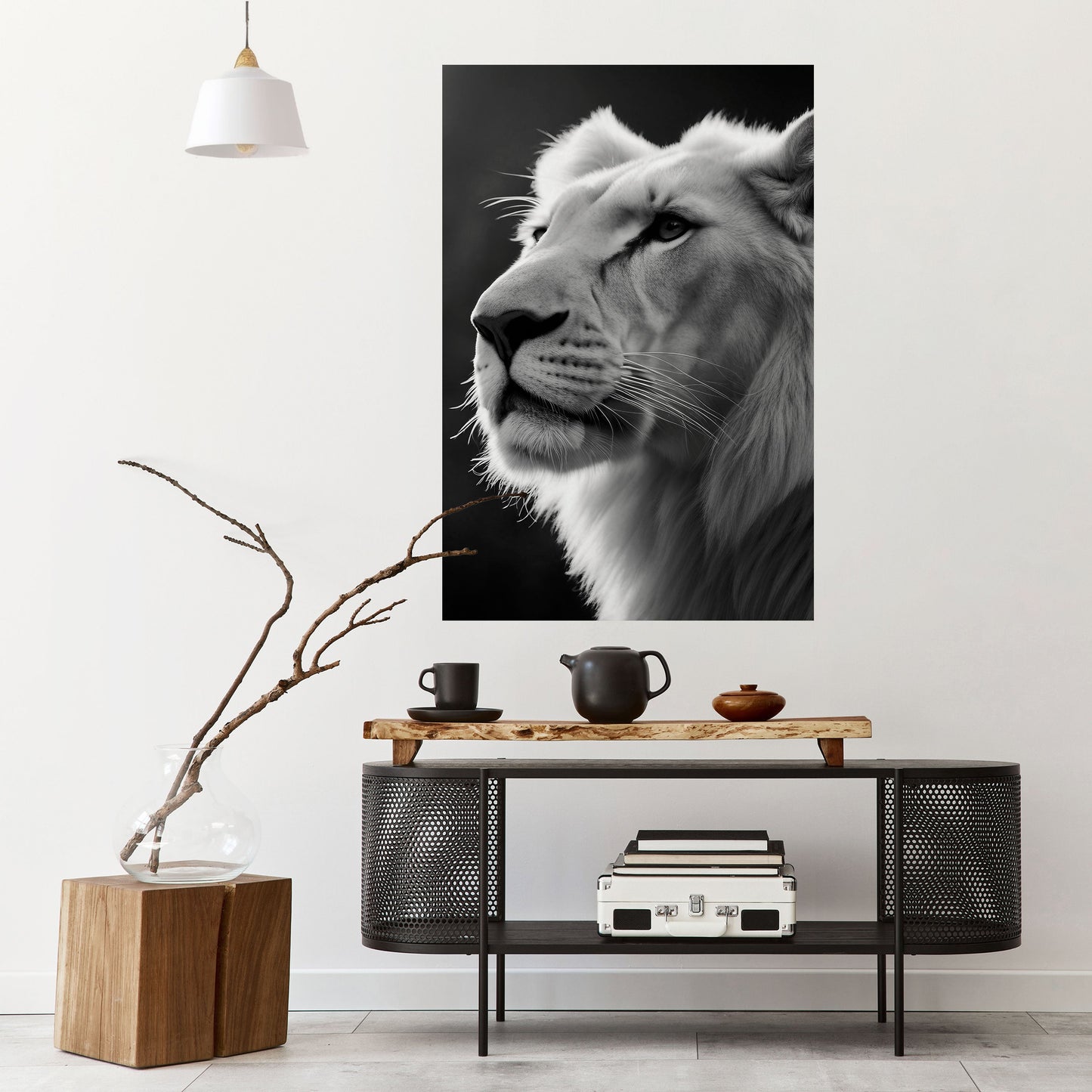 Poster verticale staccabile e attaccabile "WHISPERS OF MAJESTY"