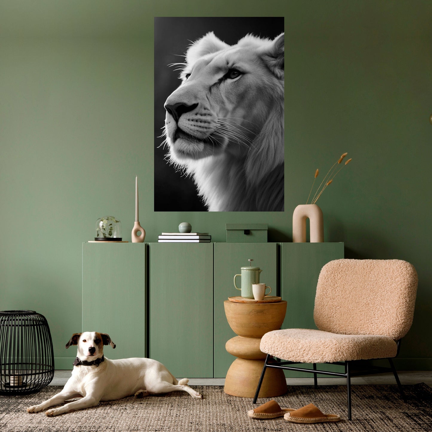 Poster verticale staccabile e attaccabile "WHISPERS OF MAJESTY"