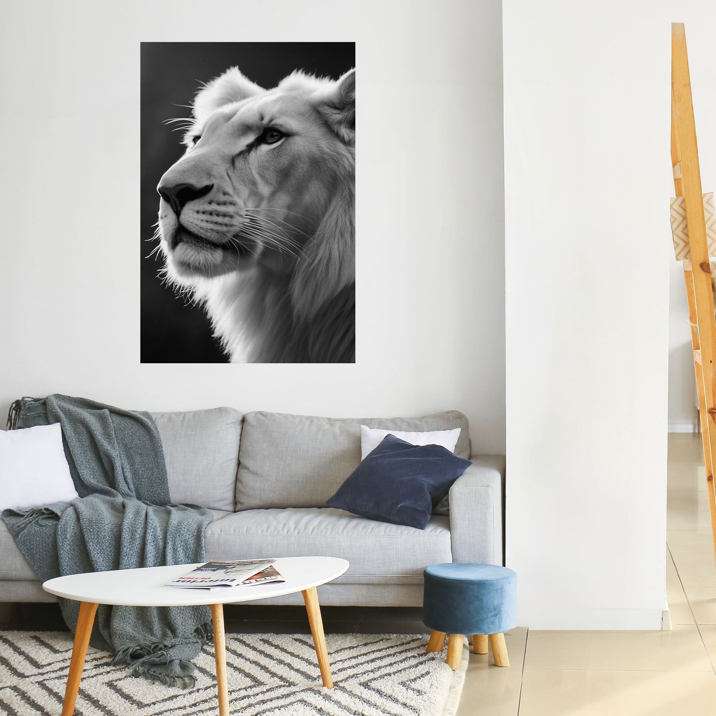 Poster verticale staccabile e attaccabile "WHISPERS OF MAJESTY"