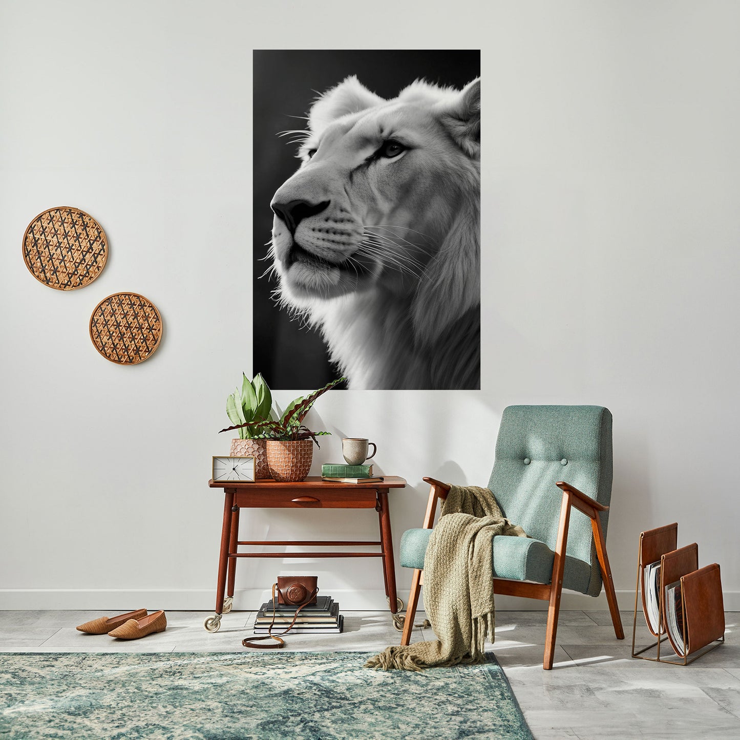 Poster verticale staccabile e attaccabile "WHISPERS OF MAJESTY"