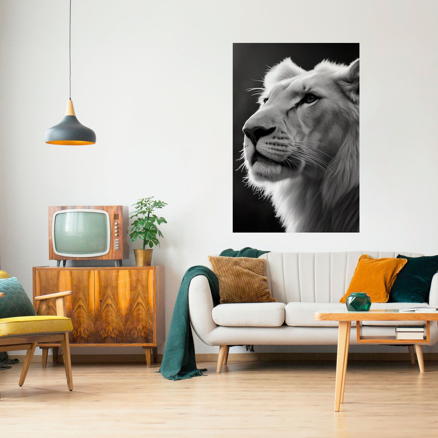 Poster verticale staccabile e attaccabile "WHISPERS OF MAJESTY"
