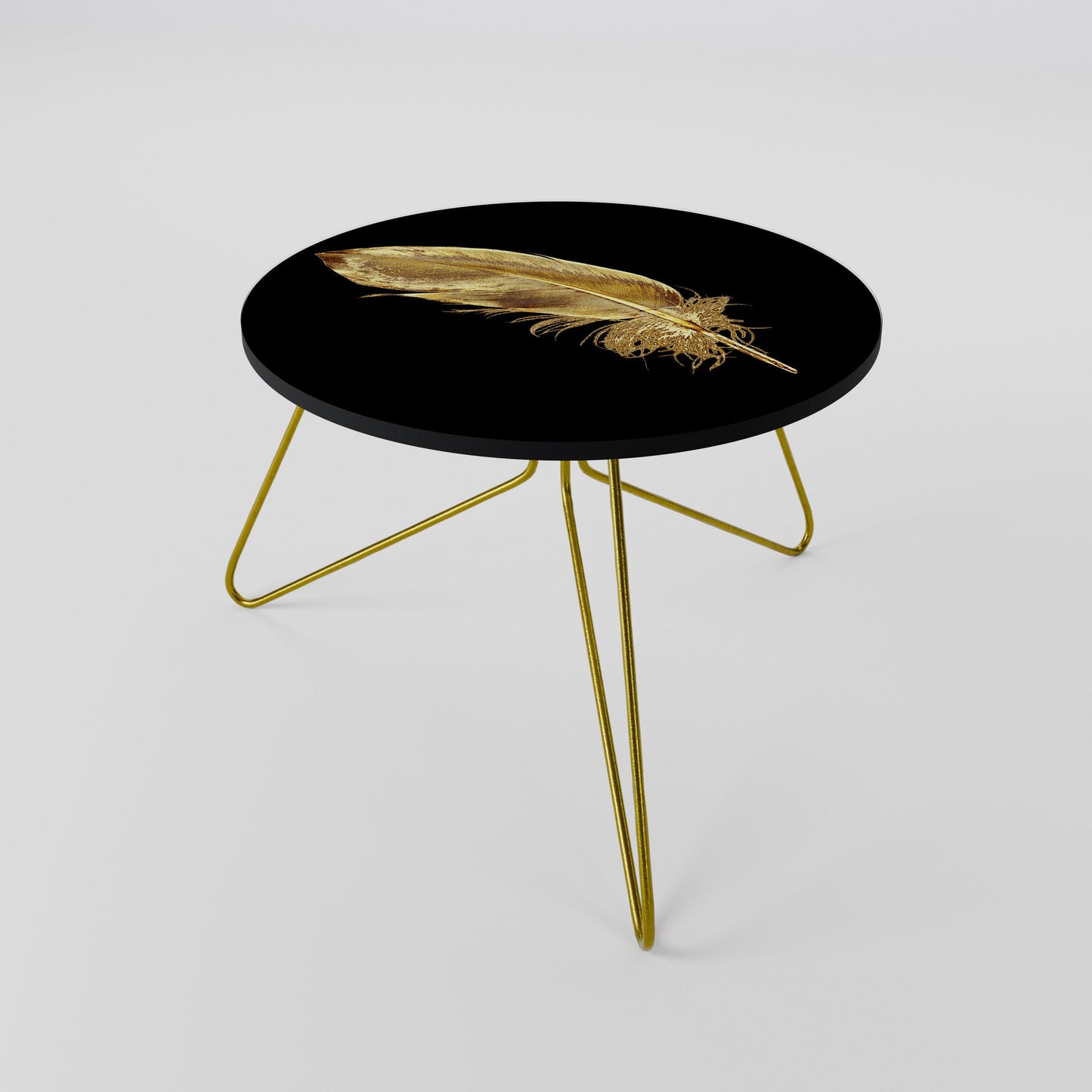 SHIMMERING FEATHER GRACE Coffee Table 60