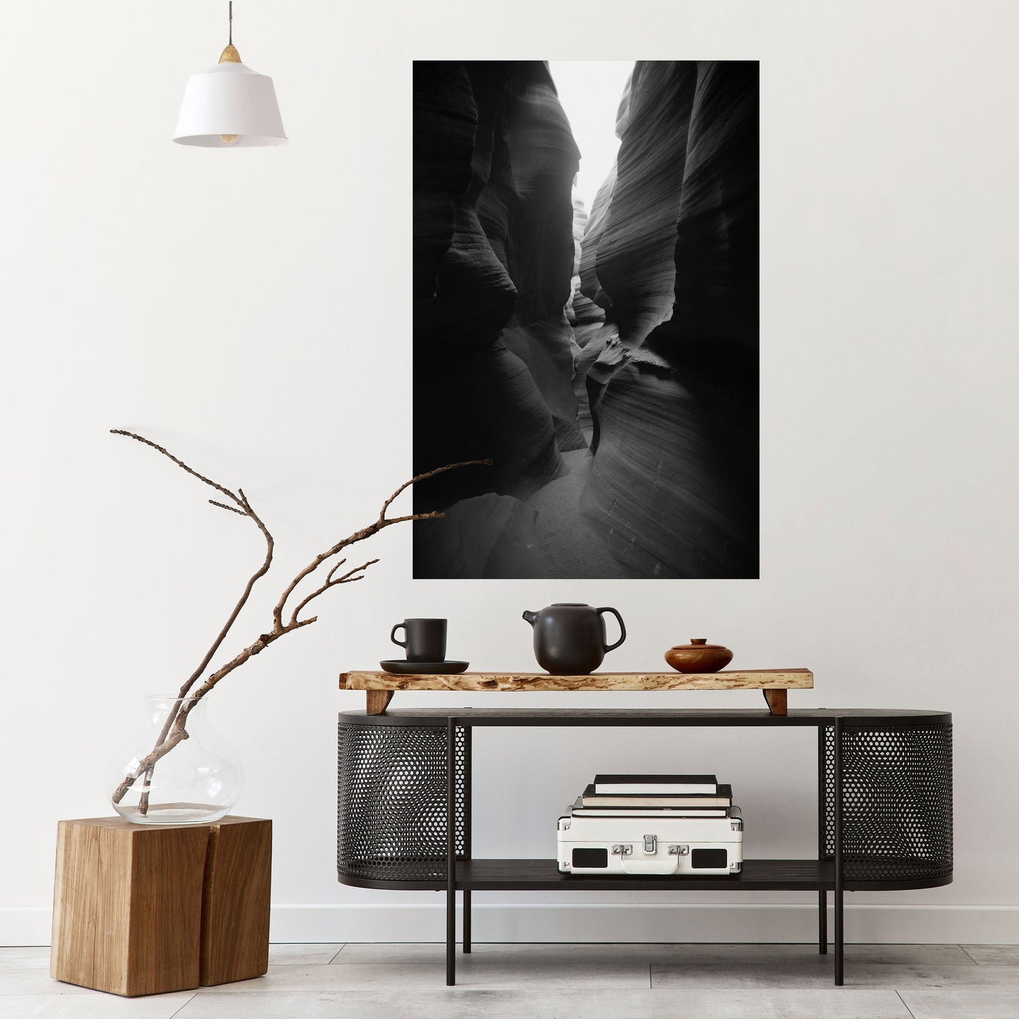 Poster verticale staccabile e attaccabile TIME'S WISPERING CANYON