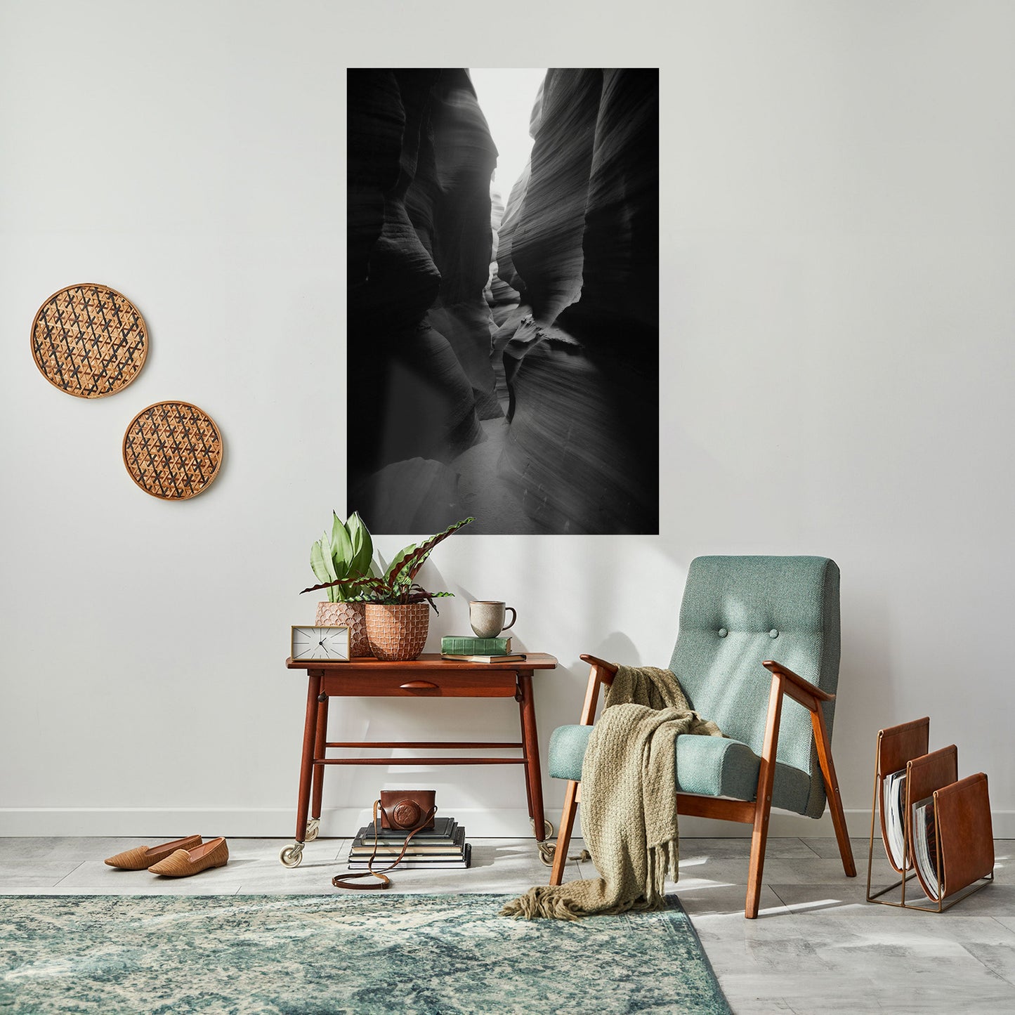 Poster verticale staccabile e attaccabile TIME'S WISPERING CANYON