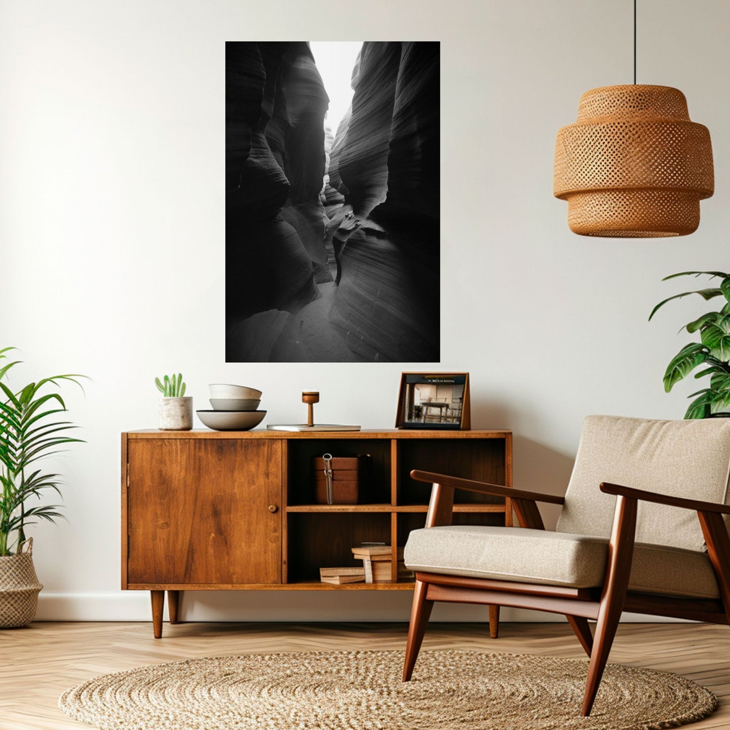 Poster verticale staccabile e attaccabile TIME'S WISPERING CANYON
