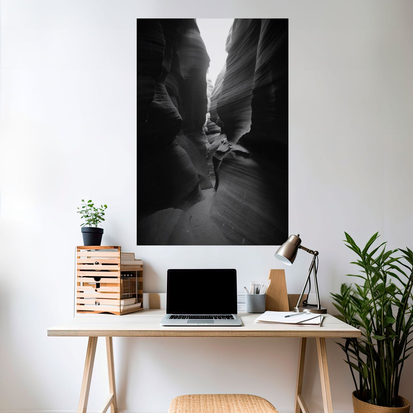 Poster verticale staccabile e attaccabile TIME'S WISPERING CANYON