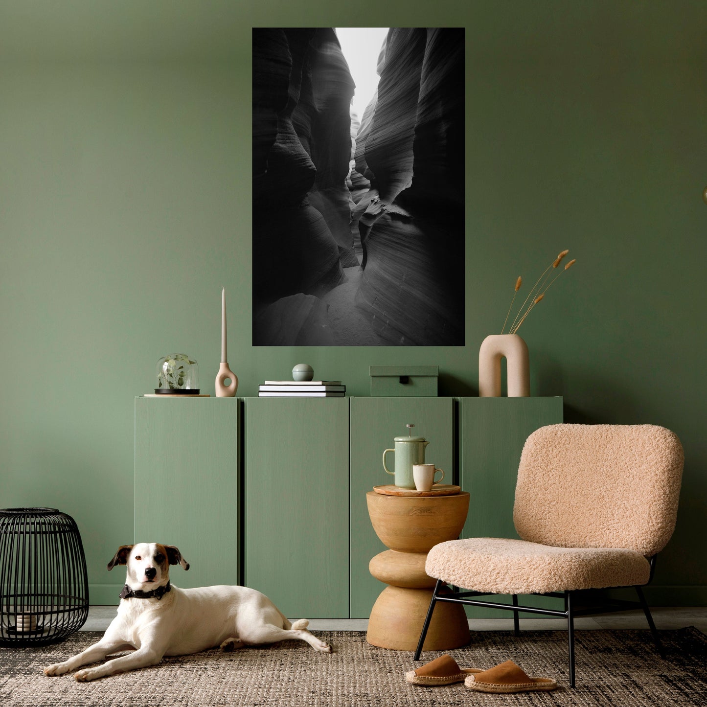 Poster verticale staccabile e attaccabile TIME'S WISPERING CANYON