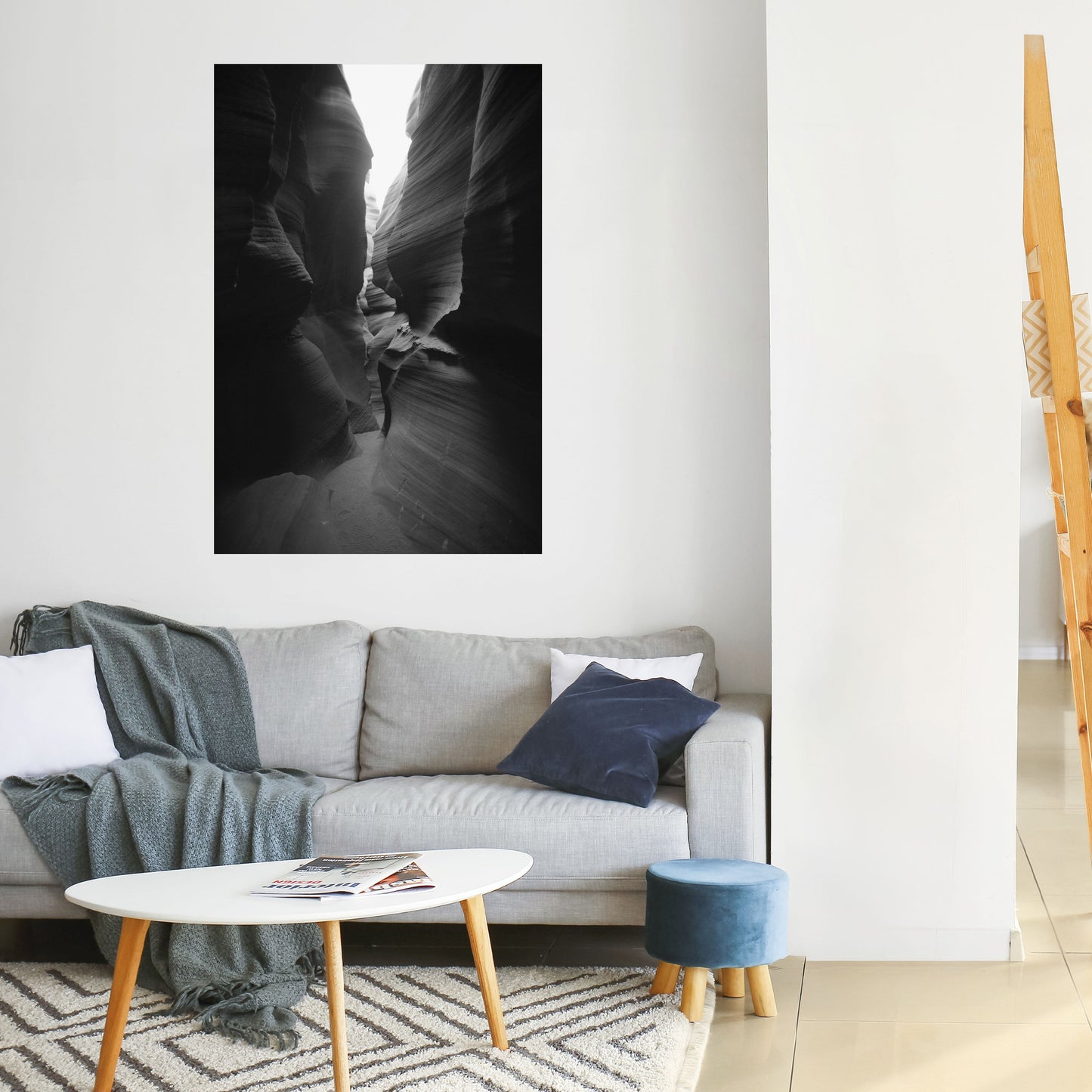 Poster verticale staccabile e attaccabile TIME'S WISPERING CANYON