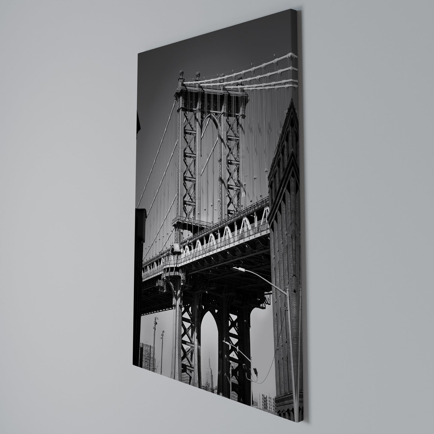 TIMELESS BRIDGE TALES Stampa su Tela Verticale