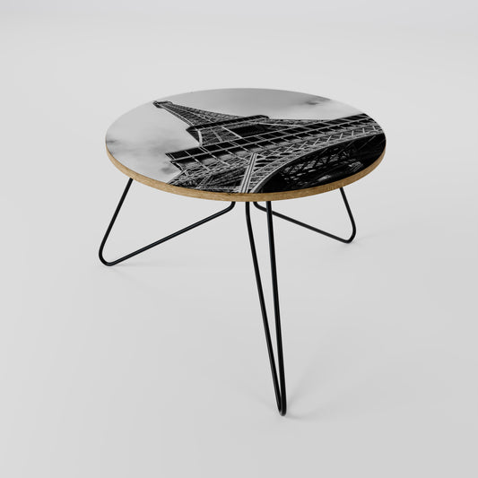 Tavolino da caffè ICONA PARIGINA MONOCROMATICA 60