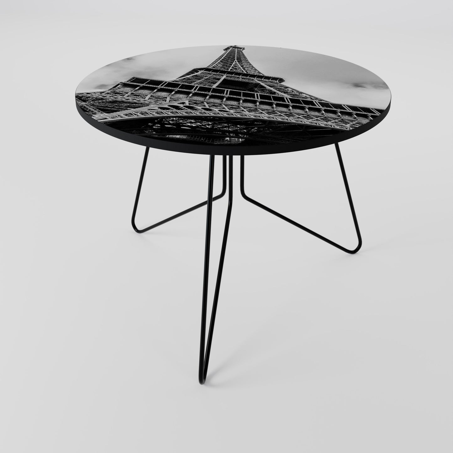 Tavolino da caffè ICONA PARIGINA MONOCROMATICA 69