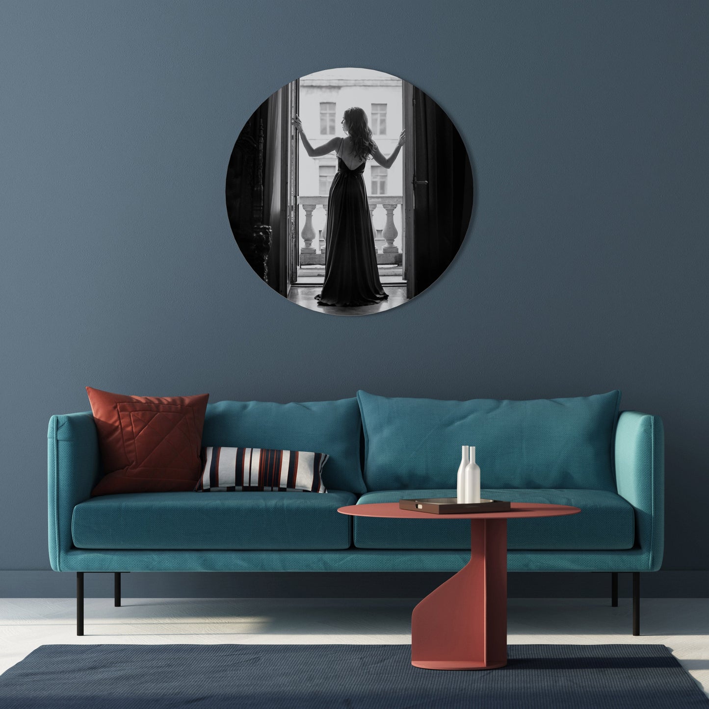 WINDOW TO WONDERS Round Wall Art