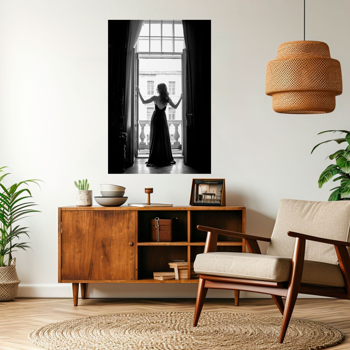 WINDOW TO WONDERS Poster verticale staccabile e attaccabile