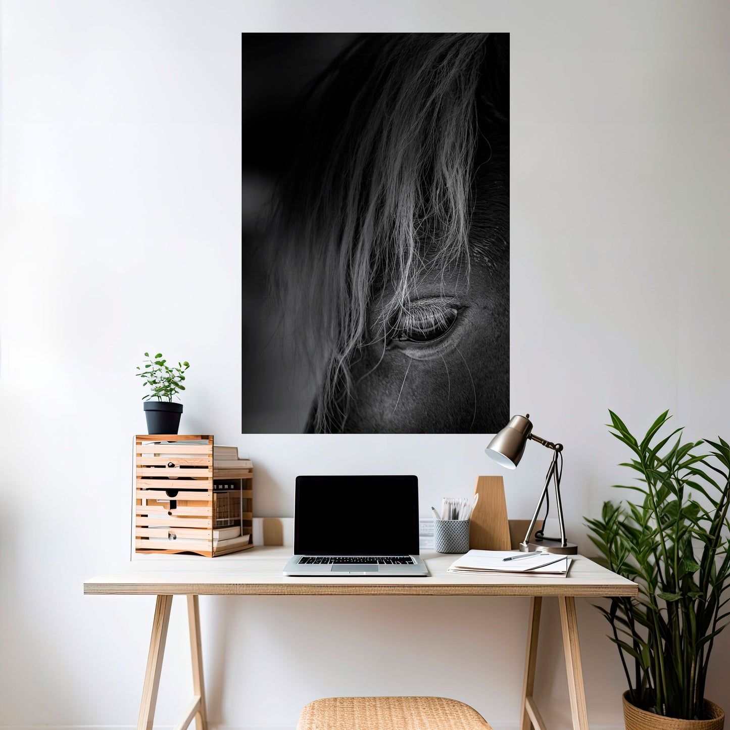 Poster verticale staccabile e attaccabile SILENT STRENGTH