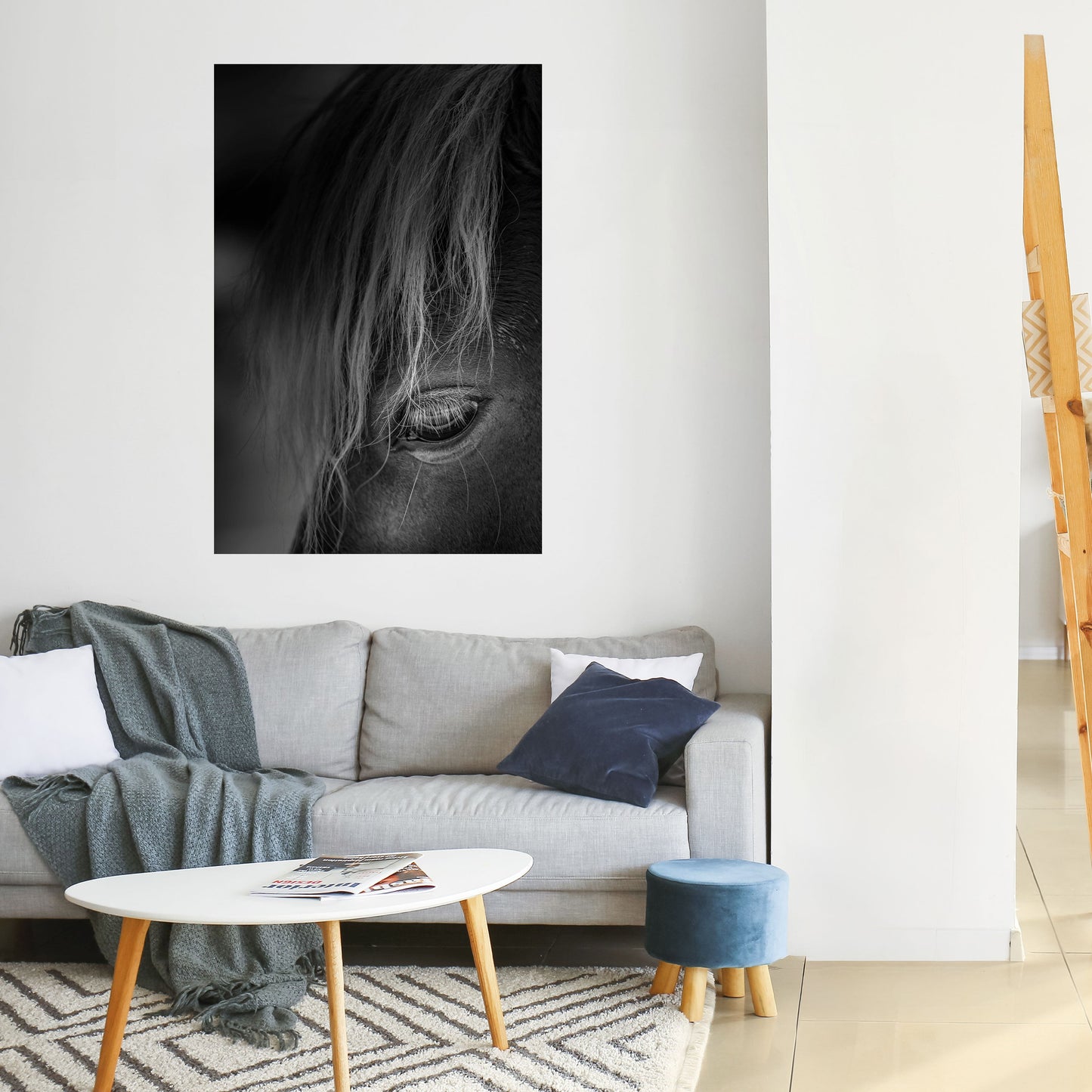 Poster verticale staccabile e attaccabile SILENT STRENGTH