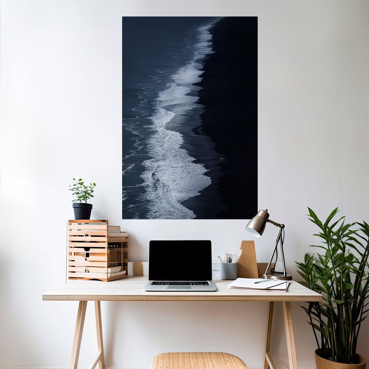 Poster verticale staccabile e attaccabile OCEAN'S WHISPER