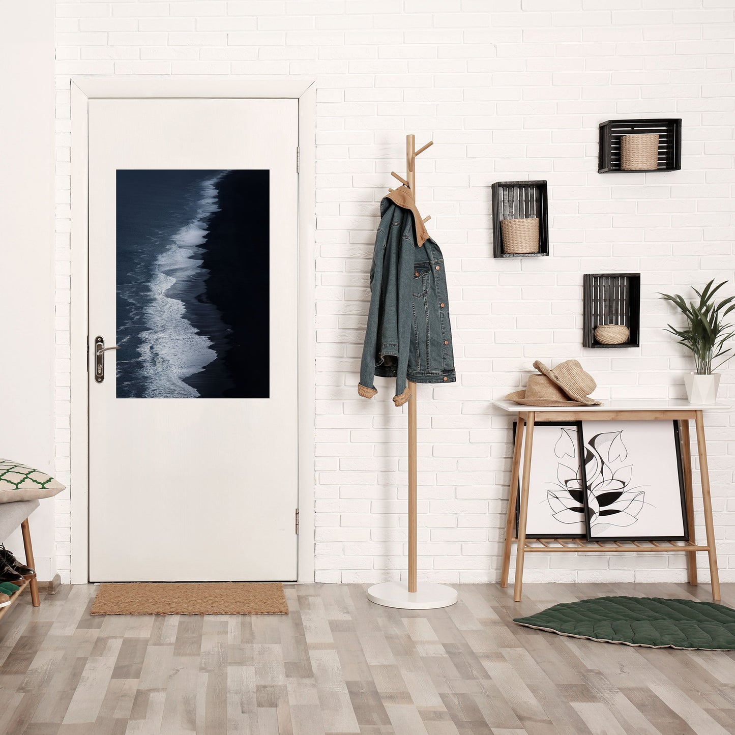 Poster verticale staccabile e attaccabile OCEAN'S WHISPER
