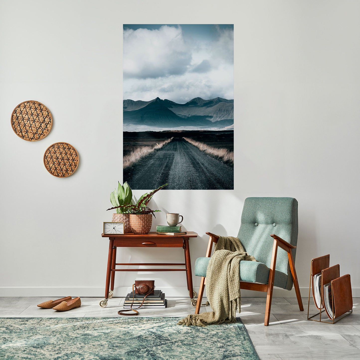 Poster verticale staccabile e attaccabile FOGBOUND HEIGHTS